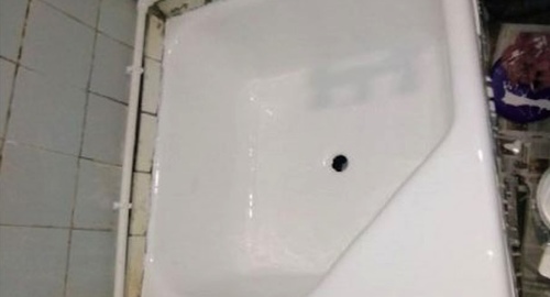 Обновление душевого поддона акрилом | Курская